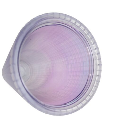 STARBUCKS Venti Cup Tumbler Grid Icy Iridescent Opal Spring 2022 24 oz + Topper - Picture 6 of 8